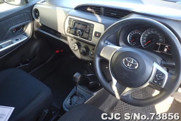 2015 Toyota Vitz White for sale | Stock No. 73856 | Japanese Used